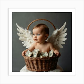 Angel Baby 1 Art Print