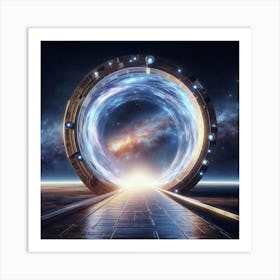 Nasa Space Portal Art Print