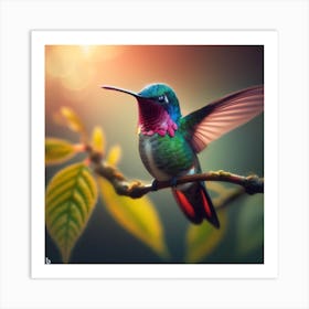 Humming Bird 1 Art Print