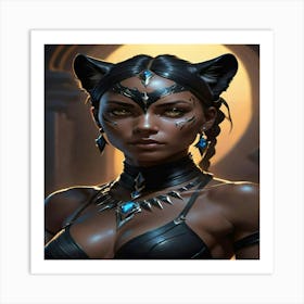 Catwoman 1 Art Print