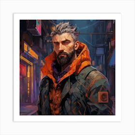 Cyberpunk 1 Art Print