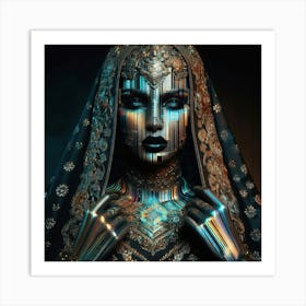 Exotic Beauty Artwork 129 Art Print