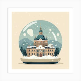 Bavaria Germany Snowglobe Art Print