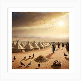 Israel In The Desert Art Print