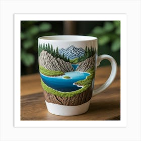 Landscape Mug 1 Art Print