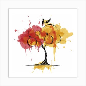 Apple Tree Art Print