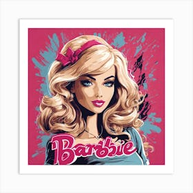 Barbie 4 Art Print