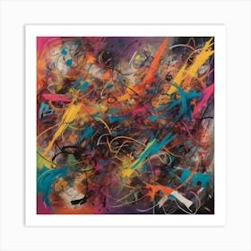 Abstract Painting 153 Art Print