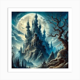 Gothic Castle 1 Art Print