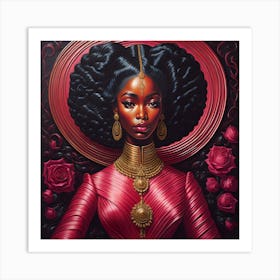 Afro-Futurism Art Print