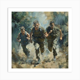 'The Run' Art Print