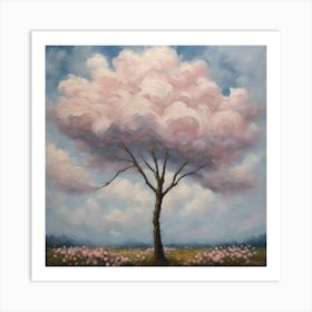 Cherry Blossom Tree 1 Art Print