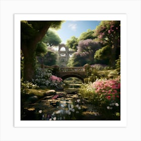 Surreal Love Garden By Csaba Fikker 30 Art Print