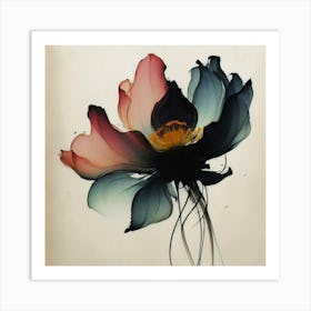 Flower Painting Art Print