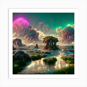 Dreamscape 7 Art Print