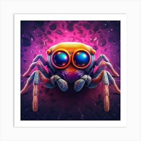 Spider With Big Eyes Art Print