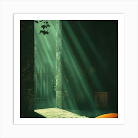 Rays Of Light 1 Art Print