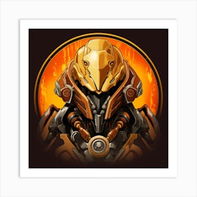 Halo Robotic Hybrid 2 Art Print