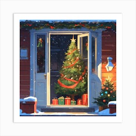 Christmas Tree 69 Art Print