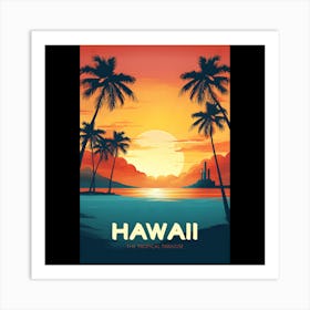 Hawaii Art Print