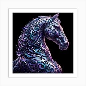 Arabic horse 4 Art Print