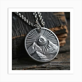 All Seeing Eye Pendant Art Print