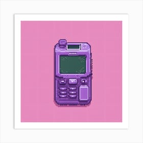 Pixel Art 36 Art Print