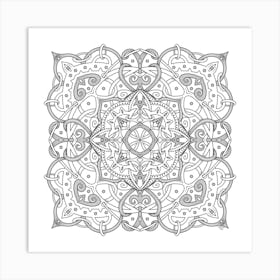 Abstract Pattern Art Print