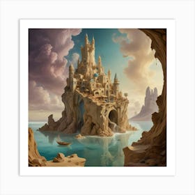 Castle In The Sky Art Print