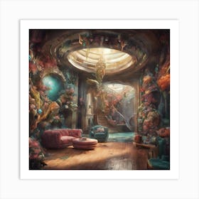 Mermaid'S Room Art Print