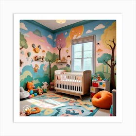 Colorful Nursery Art Print