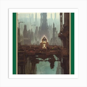 City In The Sky Art Print