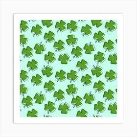 Shamrocks Art Print