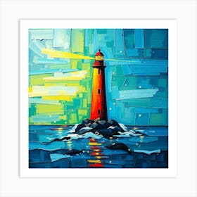 Lighthouse 55 Art Print