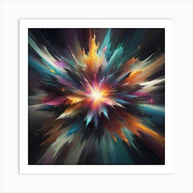 Abstract Painting 145 Art Print