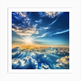 Above The Clouds 1 Art Print