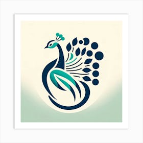 Peacock 3 Art Print