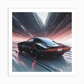 Futuristic Car 5 Art Print