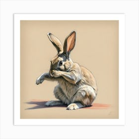 Rabbit 8 Art Print