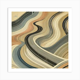 'Waves' Art Print