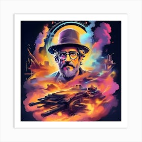 Man In A Hat Art Print