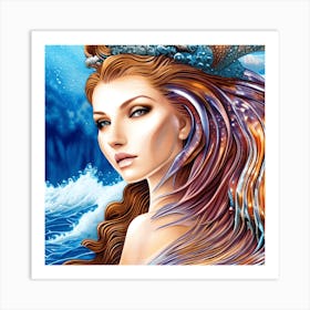 Mermaid Art Print