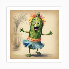 Hawaiian Cucumber Art Print