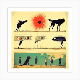 Some Of The Dogs XXV Art Print