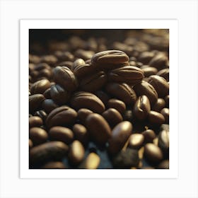 Coffee Beans 379 Art Print