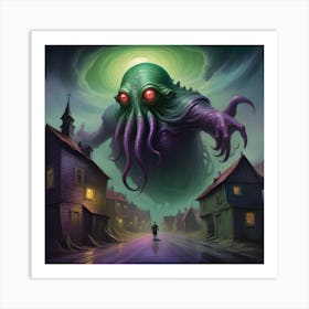 Cthulhu 2 Art Print