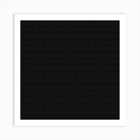 Black Canvas Art Print