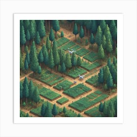 Pixel Art 1 Art Print