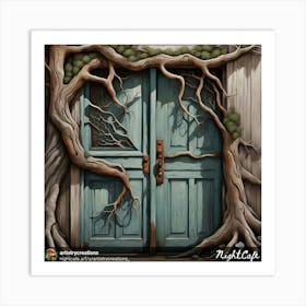 Tree Door 1 Art Print