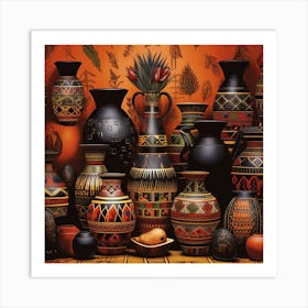 Pots And Vases 1 Art Print